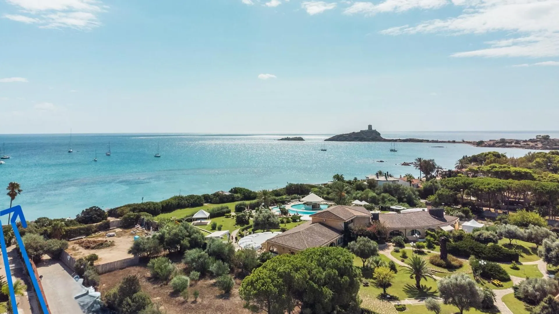 Villa Olga Con Accesso Privato Alla Spiaggia Di Nora Pula